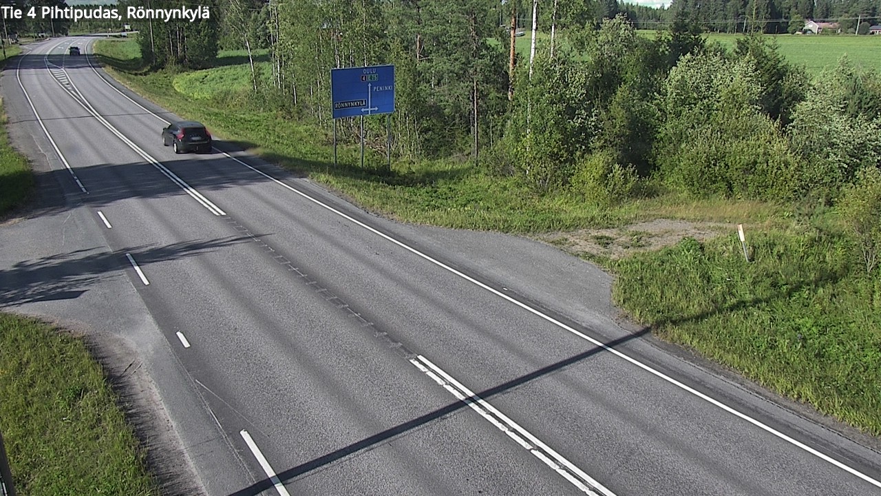 Kelikamerat Kuva Tie 4 Pihtipudas, Rönnynkylä, Pihtipudas, Keski-Suomi