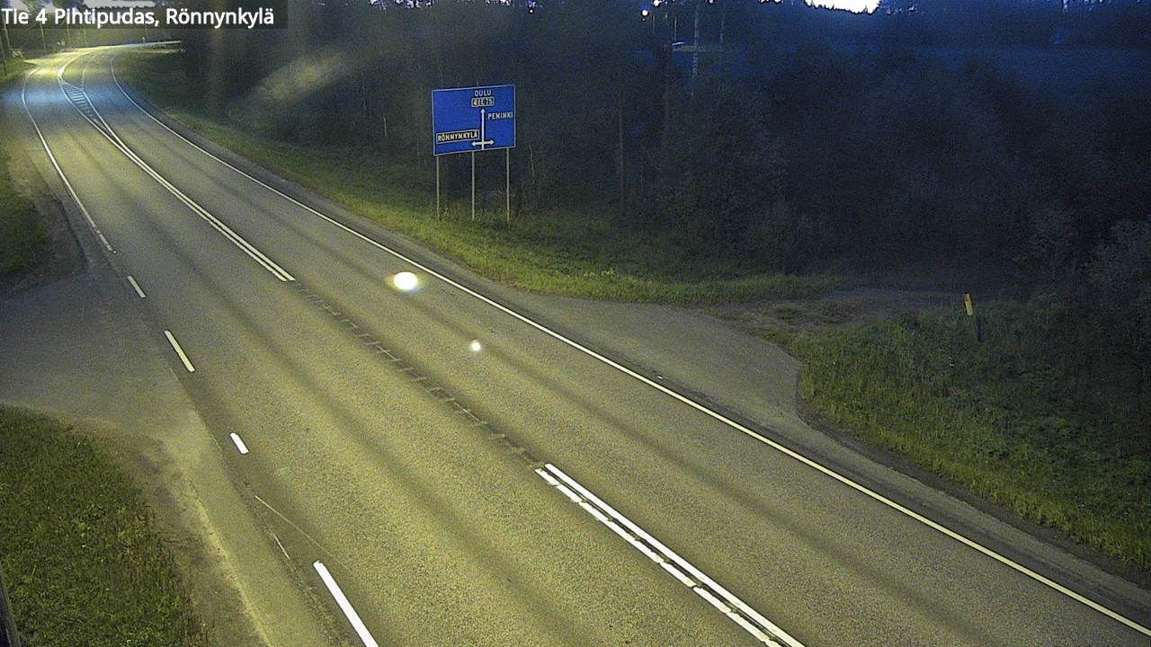 Kelikamerat Kuva Tie 4 Pihtipudas, Rönnynkylä, Pihtipudas, Keski-Suomi