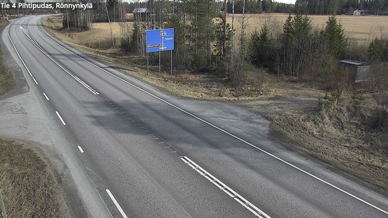 Kelikamerat Kuva Tie 4 Pihtipudas, Rönnynkylä, Pihtipudas, Keski-Suomi