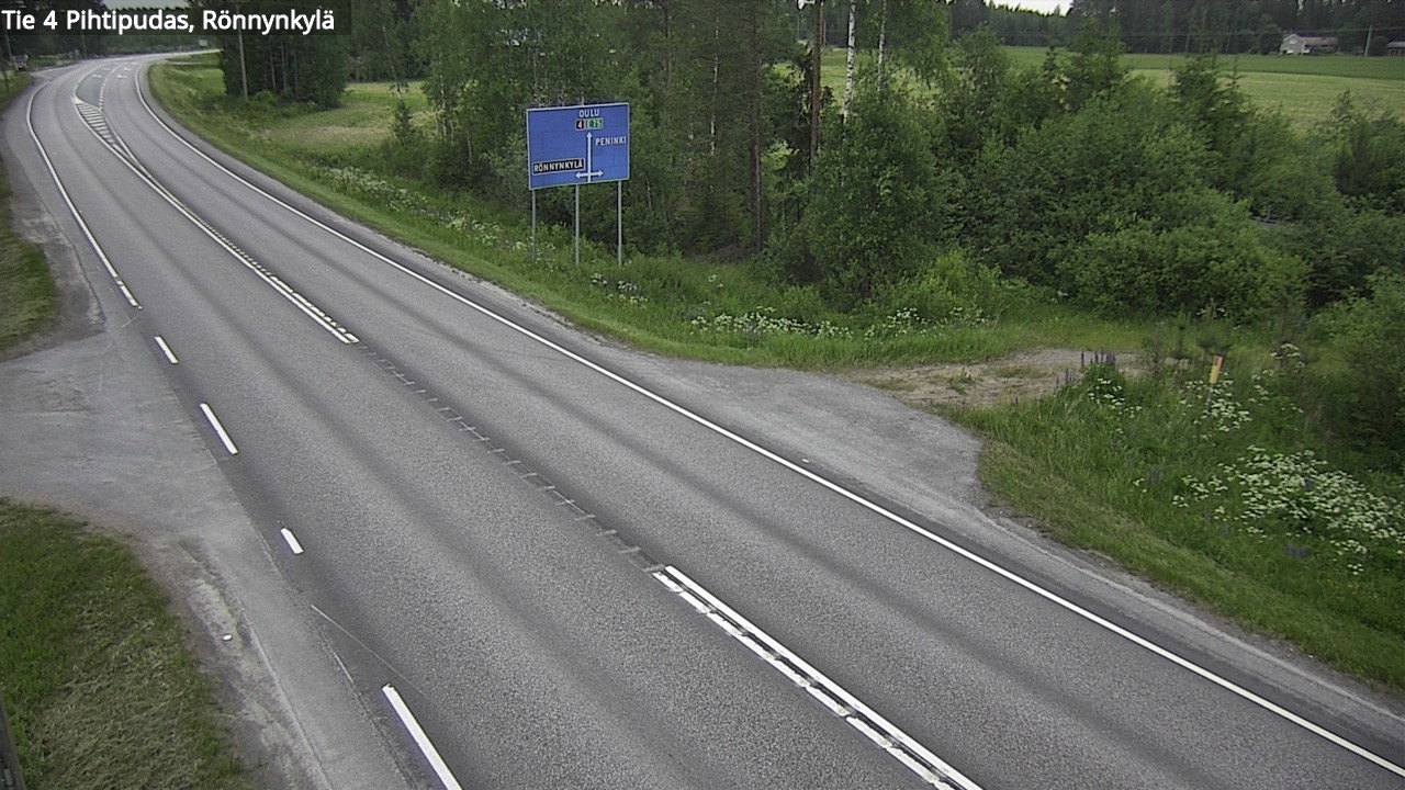 Kelikamerat Kuva Tie 4 Pihtipudas, Rönnynkylä, Pihtipudas, Keski-Suomi