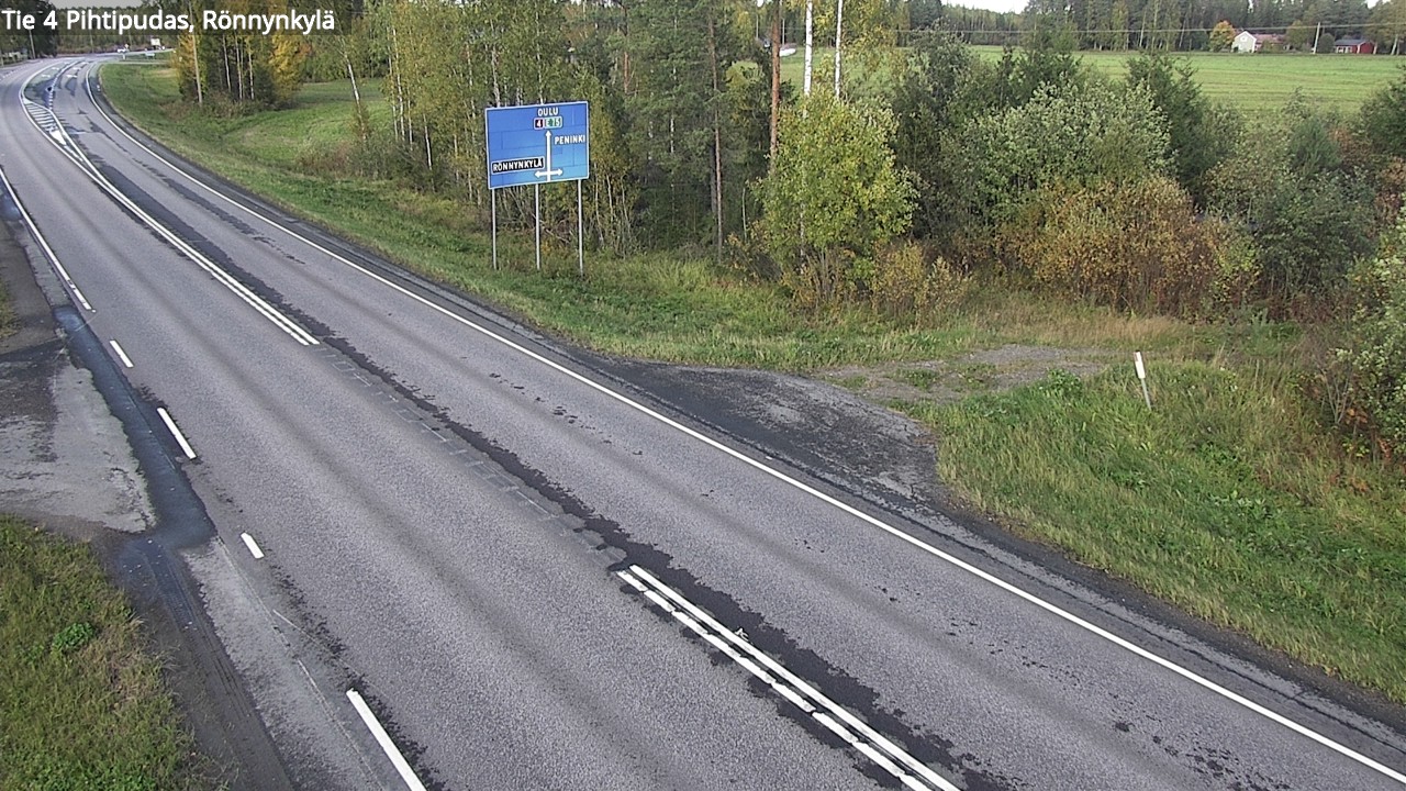 Kelikamerat Kuva Tie 4 Pihtipudas, Rönnynkylä, Pihtipudas, Keski-Suomi