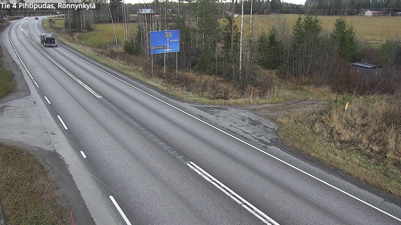 Kelikamerat Kuva Tie 4 Pihtipudas, Rönnynkylä, Pihtipudas, Keski-Suomi