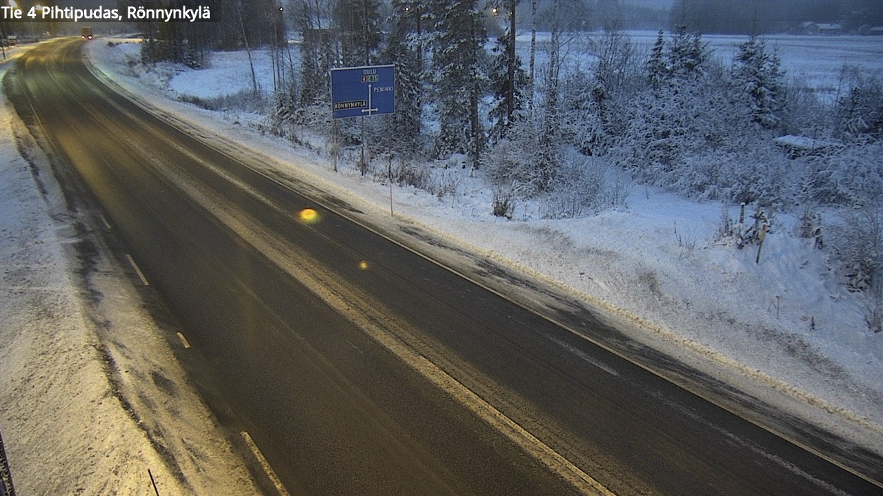 Kelikamerat Kuva Tie 4 Pihtipudas, Rönnynkylä, Pihtipudas, Keski-Suomi