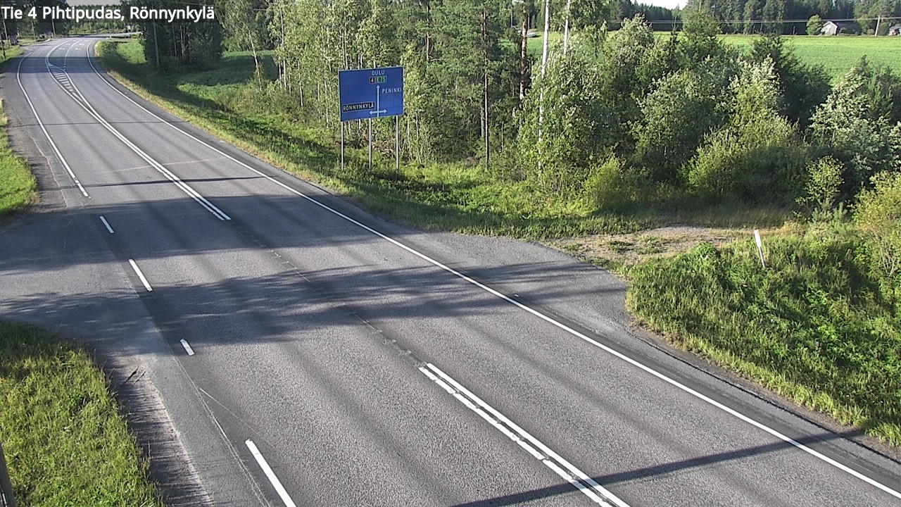 Kelikamerat Kuva Tie 4 Pihtipudas, Rönnynkylä, Pihtipudas, Keski-Suomi