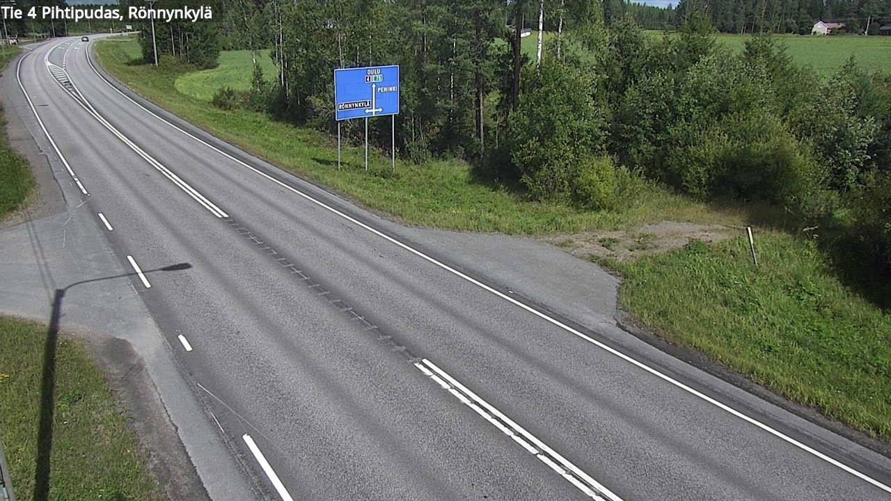 Kelikamerat Kuva Tie 4 Pihtipudas, Rönnynkylä, Pihtipudas, Keski-Suomi