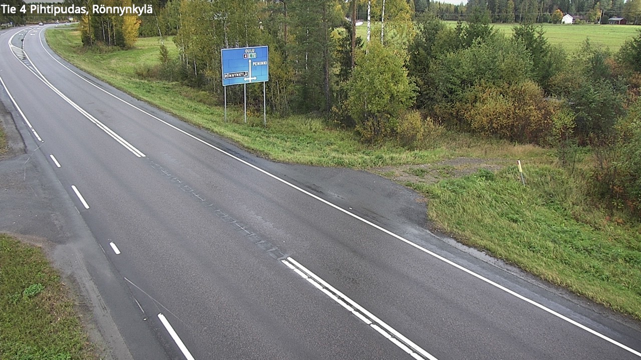 Kelikamerat Kuva Tie 4 Pihtipudas, Rönnynkylä, Pihtipudas, Keski-Suomi