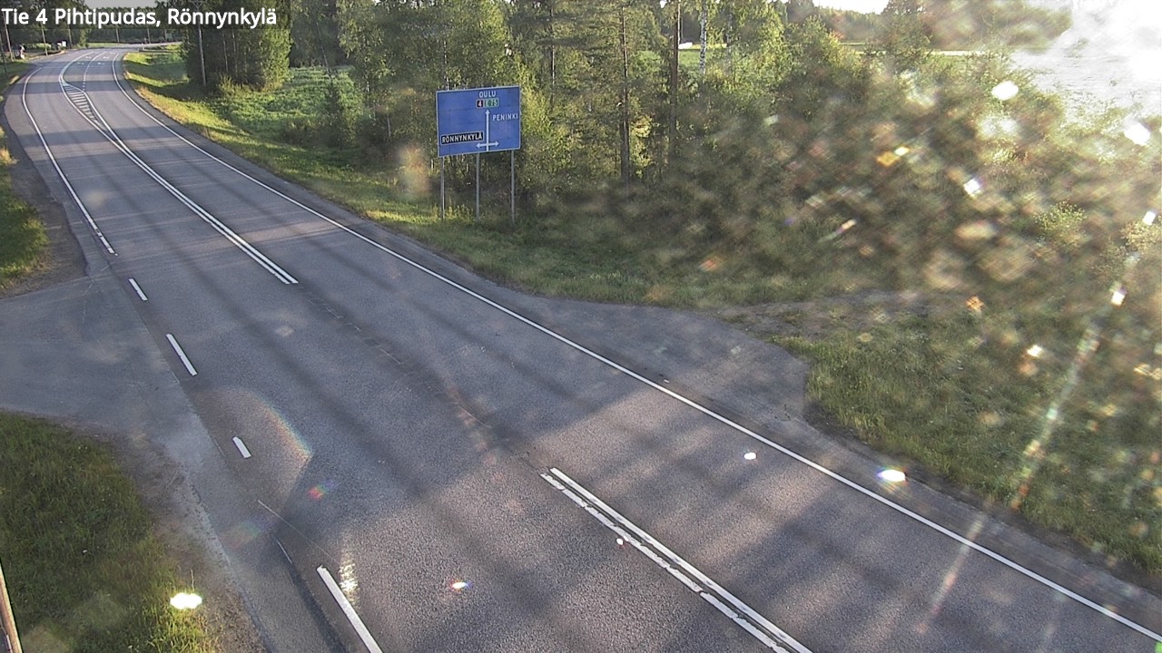 Kelikamerat Kuva Tie 4 Pihtipudas, Rönnynkylä, Pihtipudas, Keski-Suomi
