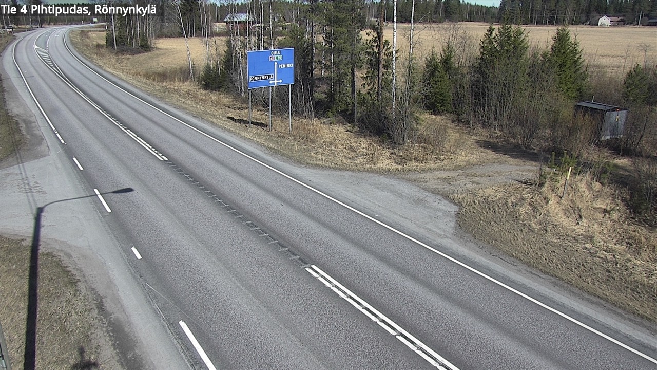 Kelikamerat Kuva Tie 4 Pihtipudas, Rönnynkylä, Pihtipudas, Keski-Suomi