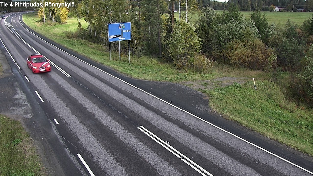 Kelikamerat Kuva Tie 4 Pihtipudas, Rönnynkylä, Pihtipudas, Keski-Suomi