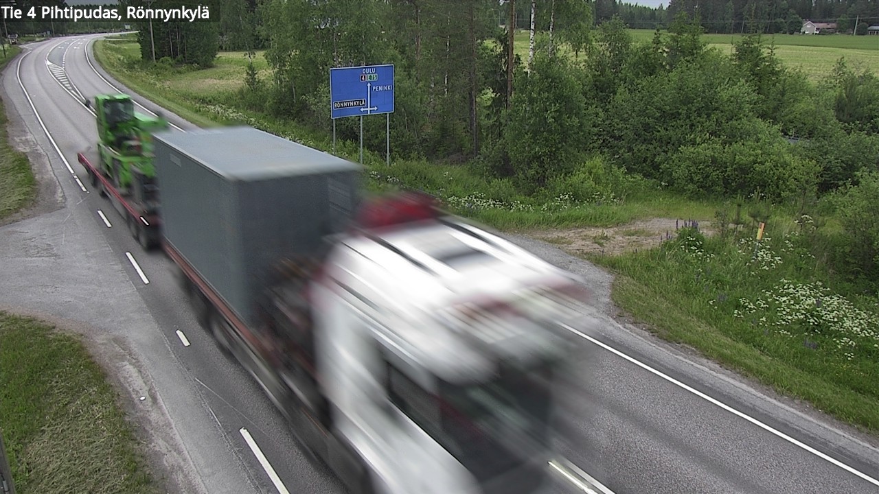 Kelikamerat Kuva Tie 4 Pihtipudas, Rönnynkylä, Pihtipudas, Keski-Suomi