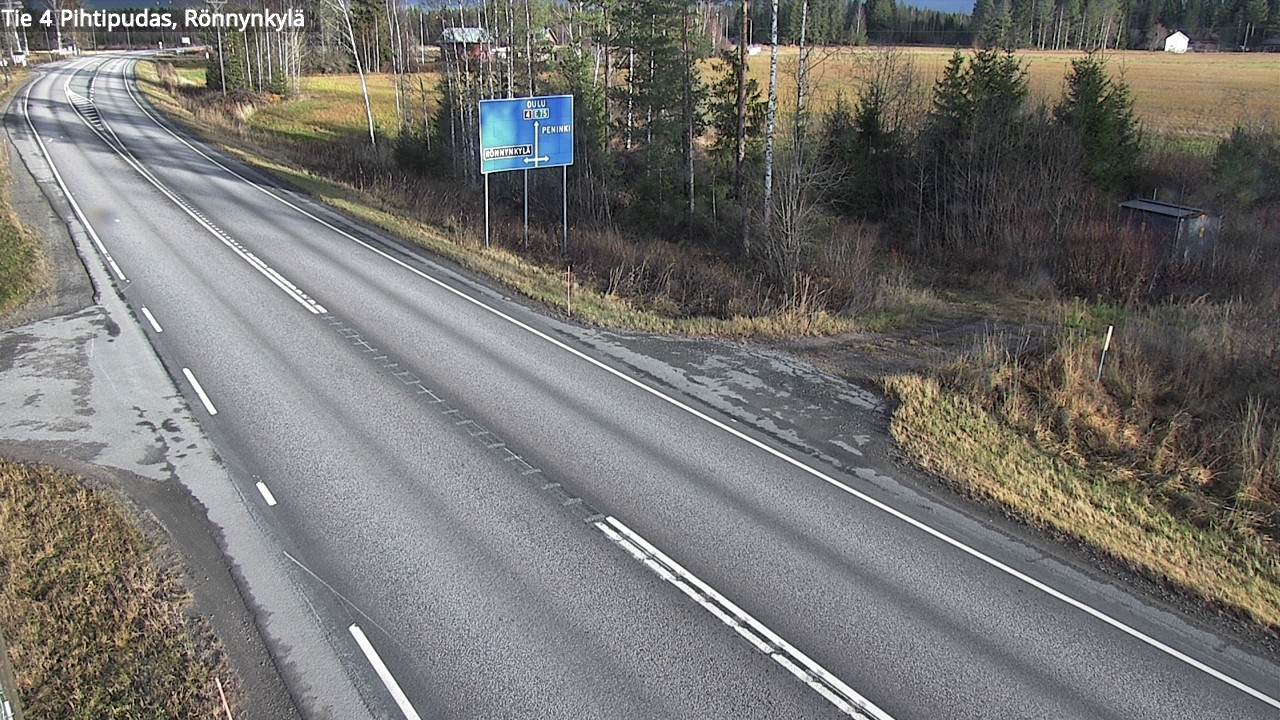 Kelikamerat Kuva Tie 4 Pihtipudas, Rönnynkylä, Pihtipudas, Keski-Suomi