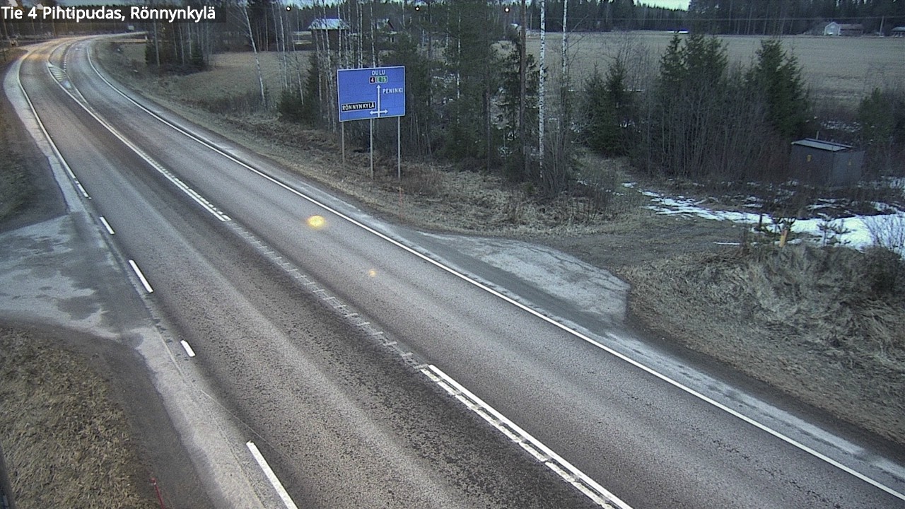 Kelikamerat Kuva Tie 4 Pihtipudas, Rönnynkylä, Pihtipudas, Keski-Suomi