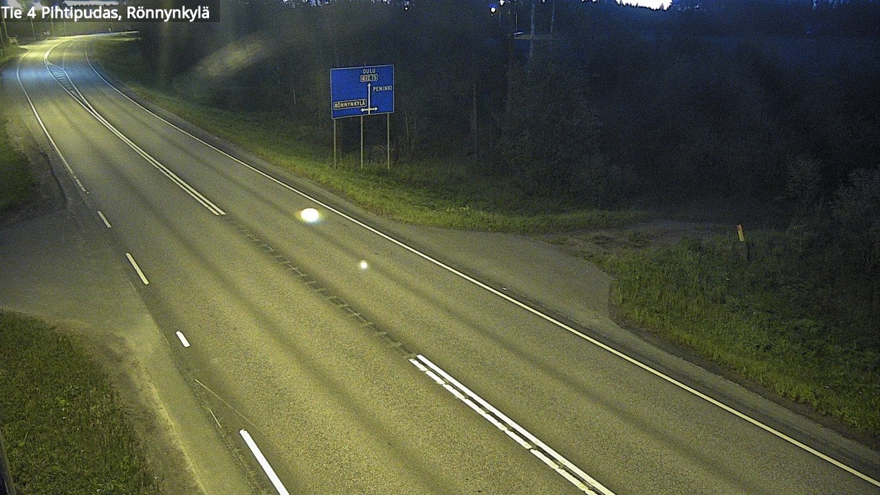 Kelikamerat Kuva Tie 4 Pihtipudas, Rönnynkylä, Pihtipudas, Keski-Suomi