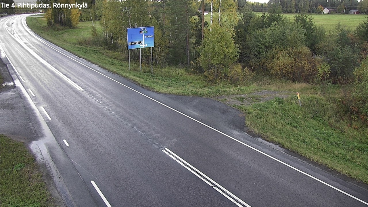Kelikamerat Kuva Tie 4 Pihtipudas, Rönnynkylä, Pihtipudas, Keski-Suomi
