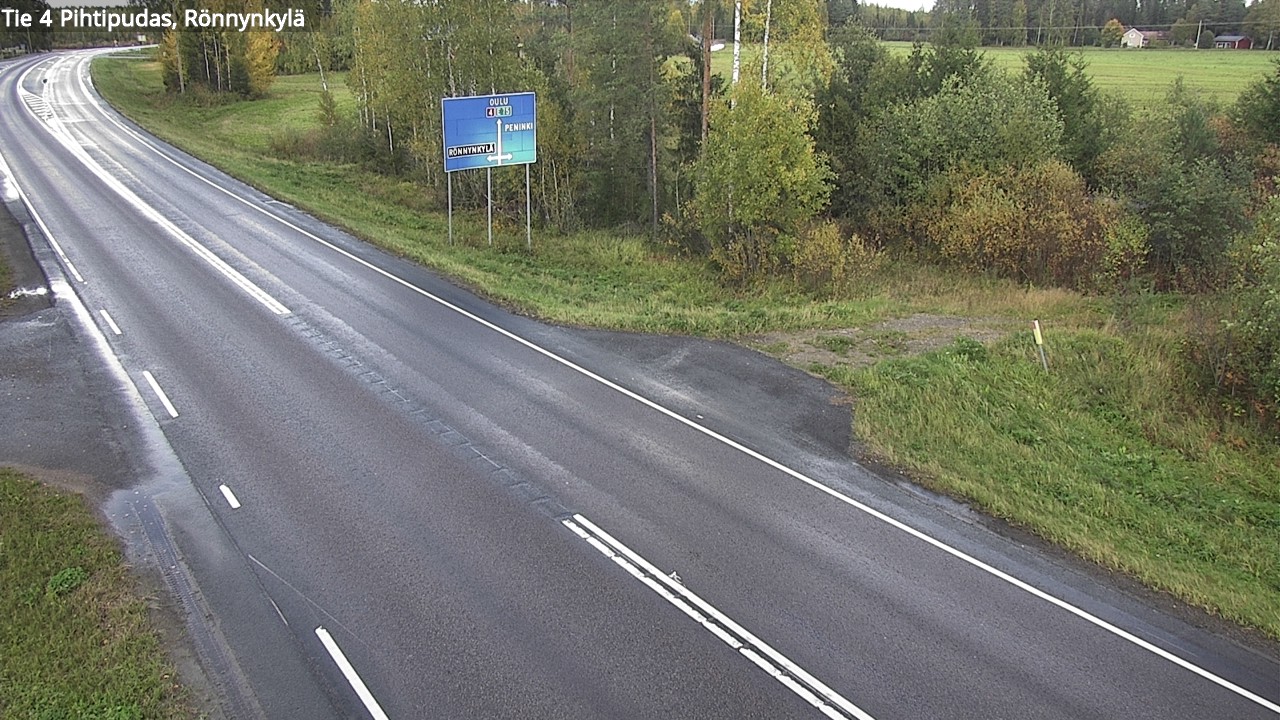 Kelikamerat Kuva Tie 4 Pihtipudas, Rönnynkylä, Pihtipudas, Keski-Suomi