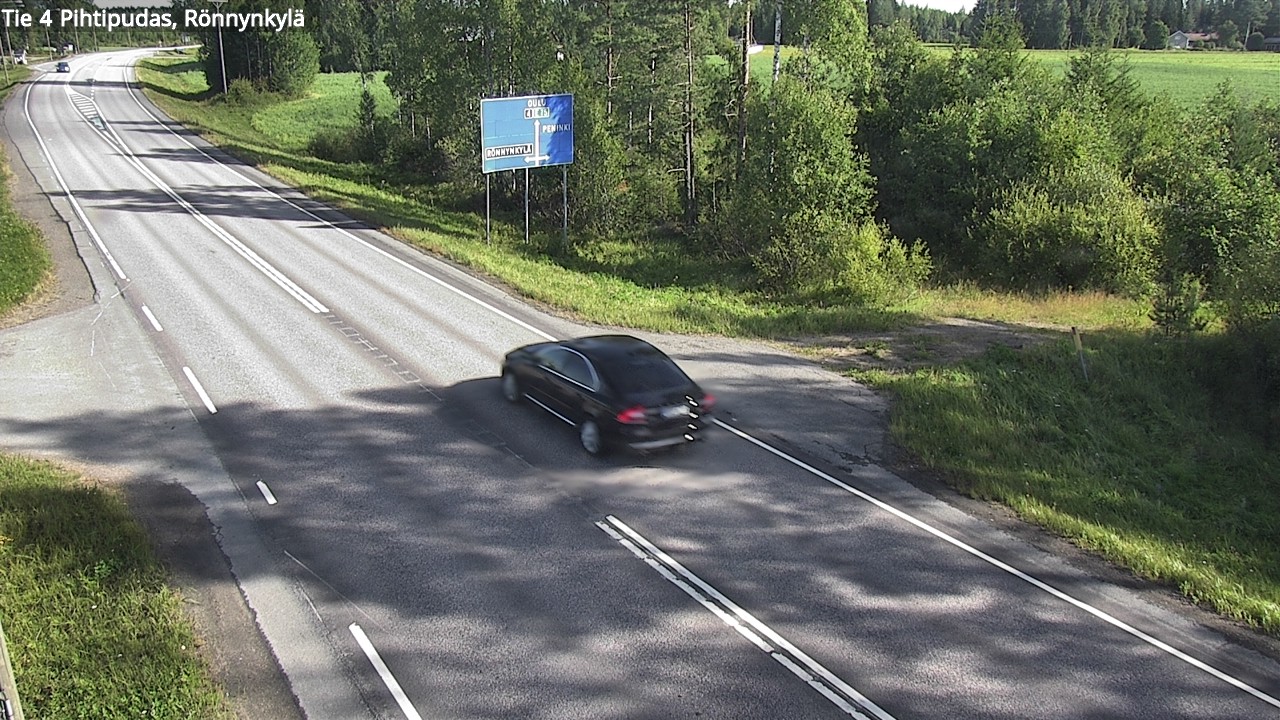 Kelikamerat Kuva Tie 4 Pihtipudas, Rönnynkylä, Pihtipudas, Keski-Suomi