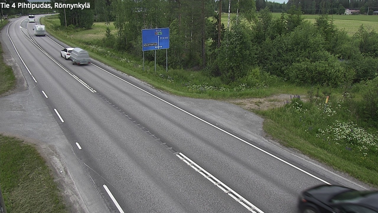 Kelikamerat Kuva Tie 4 Pihtipudas, Rönnynkylä, Pihtipudas, Keski-Suomi