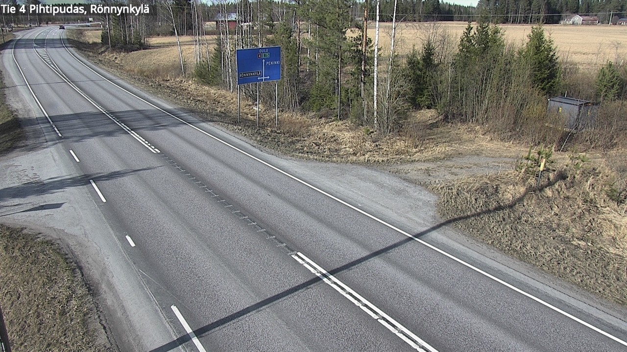 Kelikamerat Kuva Tie 4 Pihtipudas, Rönnynkylä, Pihtipudas, Keski-Suomi