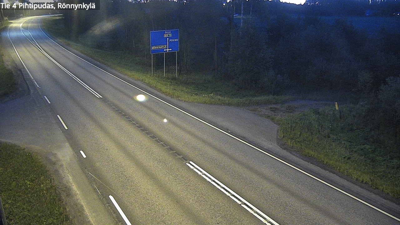 Kelikamerat Kuva Tie 4 Pihtipudas, Rönnynkylä, Pihtipudas, Keski-Suomi