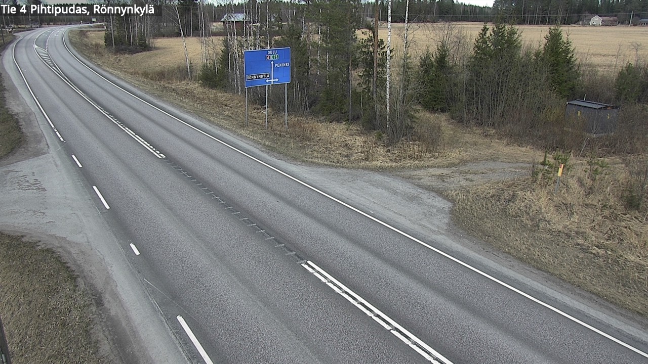 Kelikamerat Kuva Tie 4 Pihtipudas, Rönnynkylä, Pihtipudas, Keski-Suomi