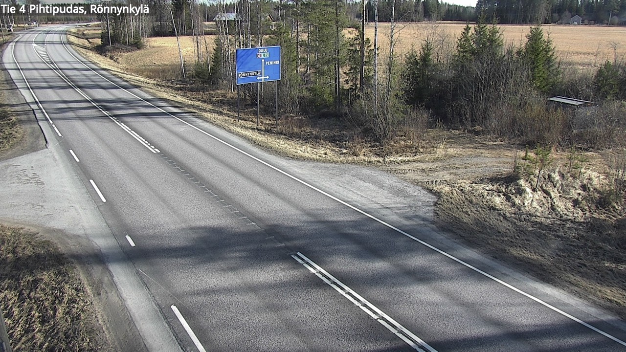 Kelikamerat Kuva Tie 4 Pihtipudas, Rönnynkylä, Pihtipudas, Keski-Suomi