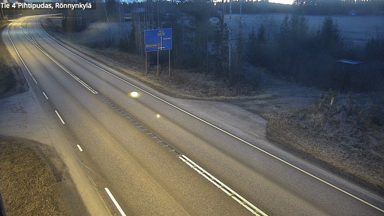 Kelikamerat Kuva Tie 4 Pihtipudas, Rönnynkylä, Pihtipudas, Keski-Suomi