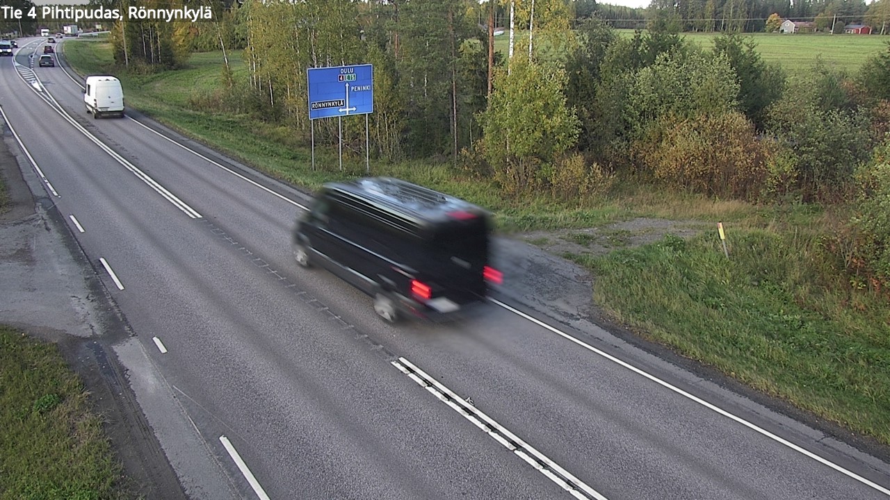 Kelikamerat Kuva Tie 4 Pihtipudas, Rönnynkylä, Pihtipudas, Keski-Suomi