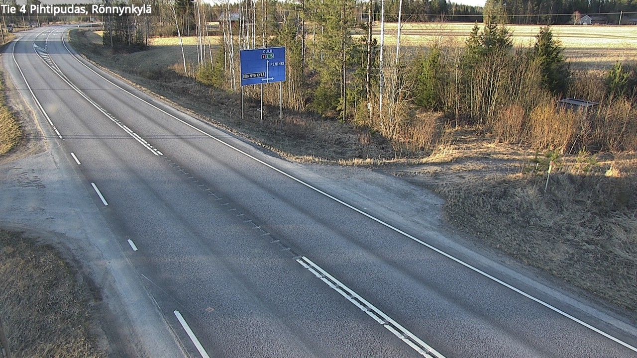 Kelikamerat Kuva Tie 4 Pihtipudas, Rönnynkylä, Pihtipudas, Keski-Suomi