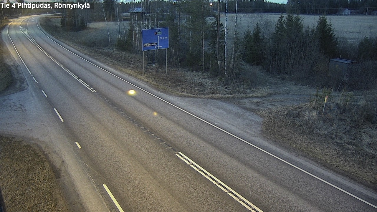 Kelikamerat Kuva Tie 4 Pihtipudas, Rönnynkylä, Pihtipudas, Keski-Suomi