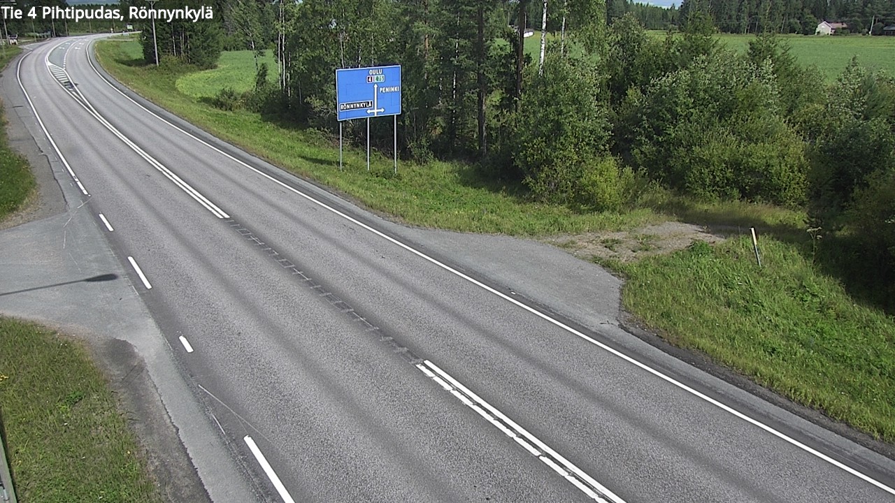 Kelikamerat Kuva Tie 4 Pihtipudas, Rönnynkylä, Pihtipudas, Keski-Suomi