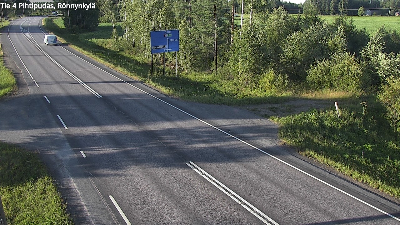 Kelikamerat Kuva Tie 4 Pihtipudas, Rönnynkylä, Pihtipudas, Keski-Suomi