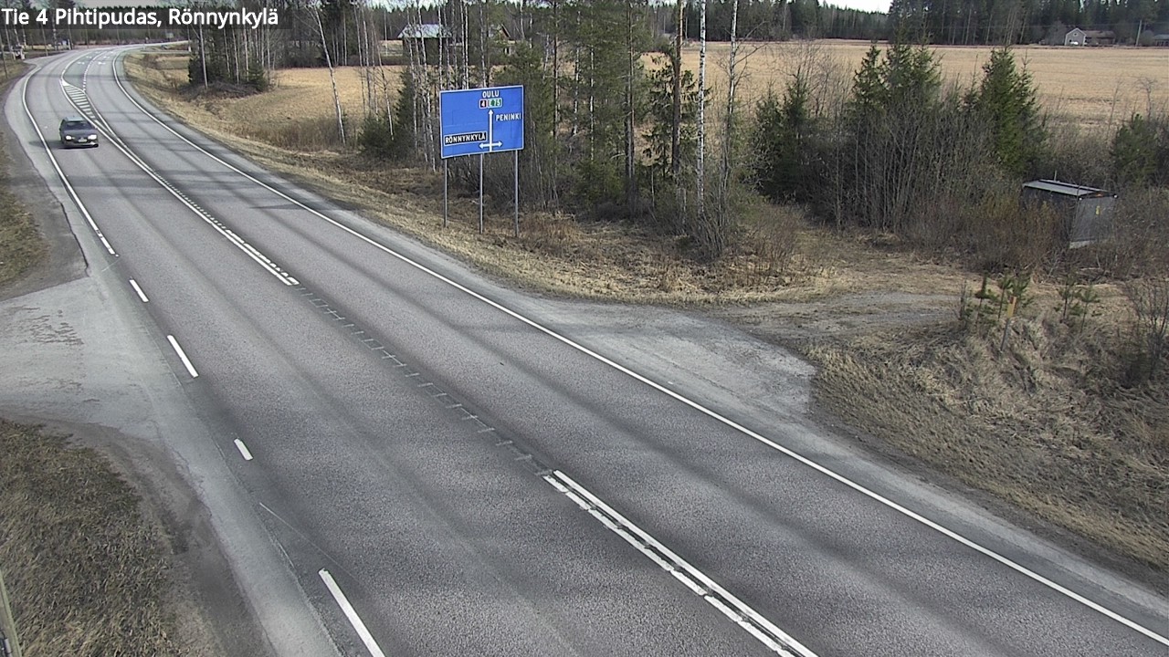 Kelikamerat Kuva Tie 4 Pihtipudas, Rönnynkylä, Pihtipudas, Keski-Suomi