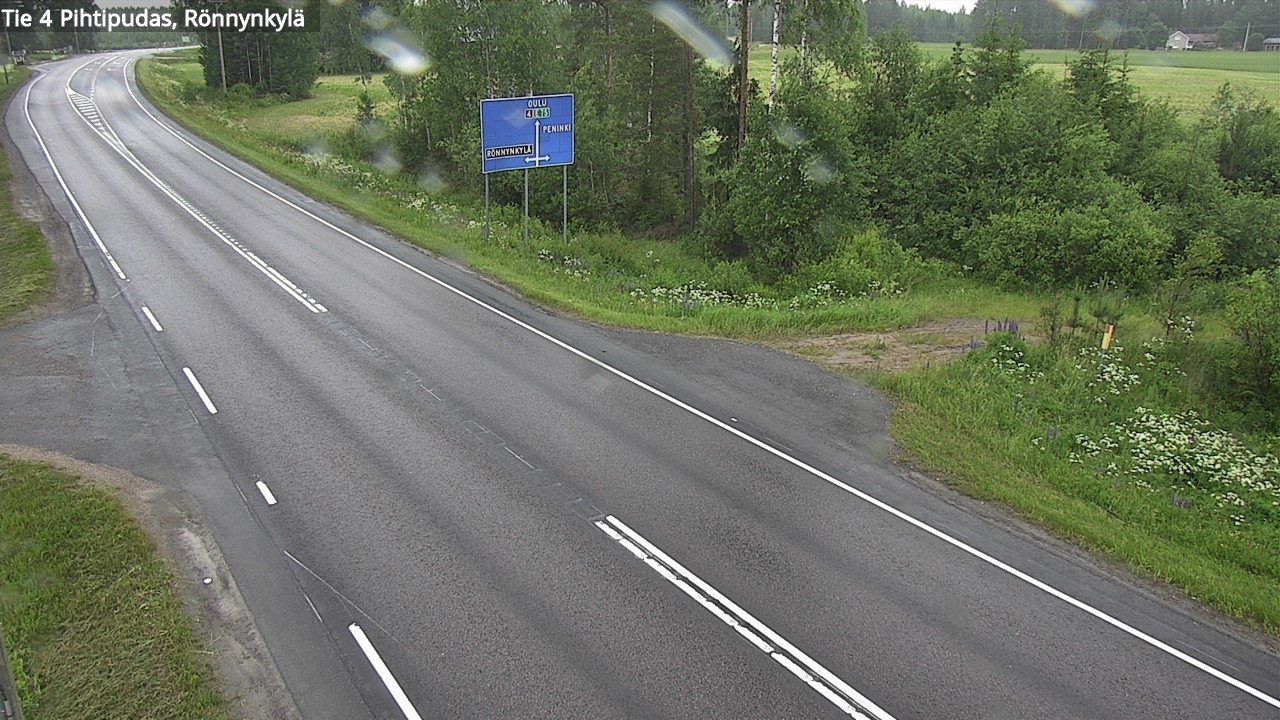 Kelikamerat Kuva Tie 4 Pihtipudas, Rönnynkylä, Pihtipudas, Keski-Suomi