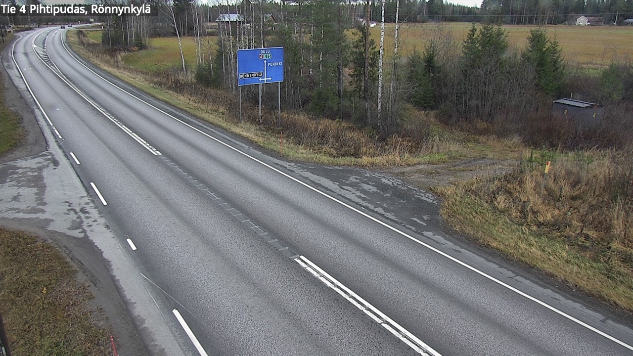 Kelikamerat Kuva Tie 4 Pihtipudas, Rönnynkylä, Pihtipudas, Keski-Suomi