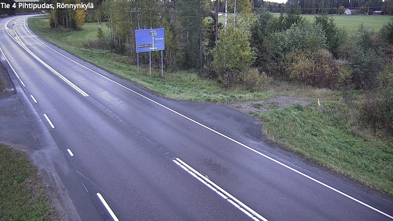 Kelikamerat Kuva Tie 4 Pihtipudas, Rönnynkylä, Pihtipudas, Keski-Suomi