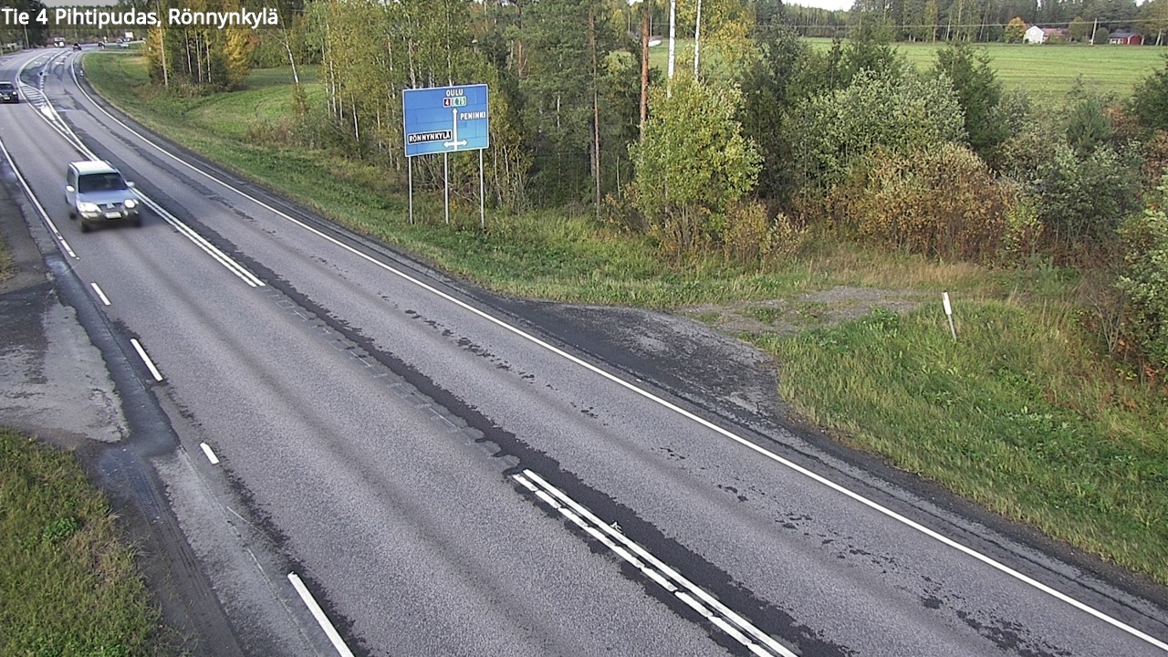 Kelikamerat Kuva Tie 4 Pihtipudas, Rönnynkylä, Pihtipudas, Keski-Suomi