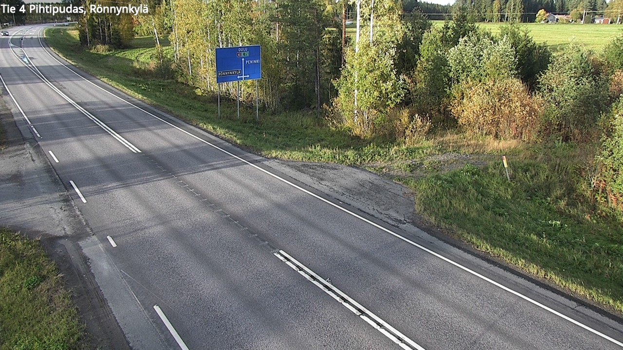Kelikamerat Kuva Tie 4 Pihtipudas, Rönnynkylä, Pihtipudas, Keski-Suomi