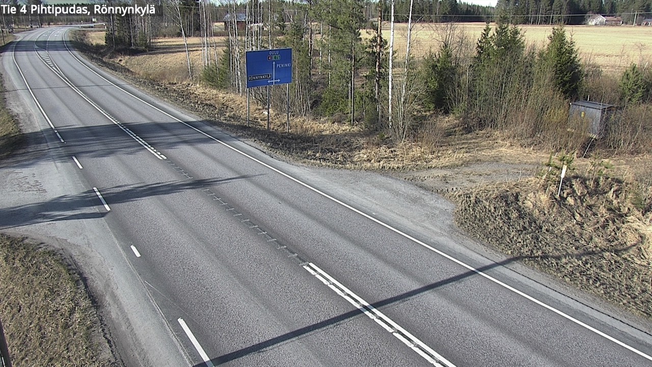 Kelikamerat Kuva Tie 4 Pihtipudas, Rönnynkylä, Pihtipudas, Keski-Suomi