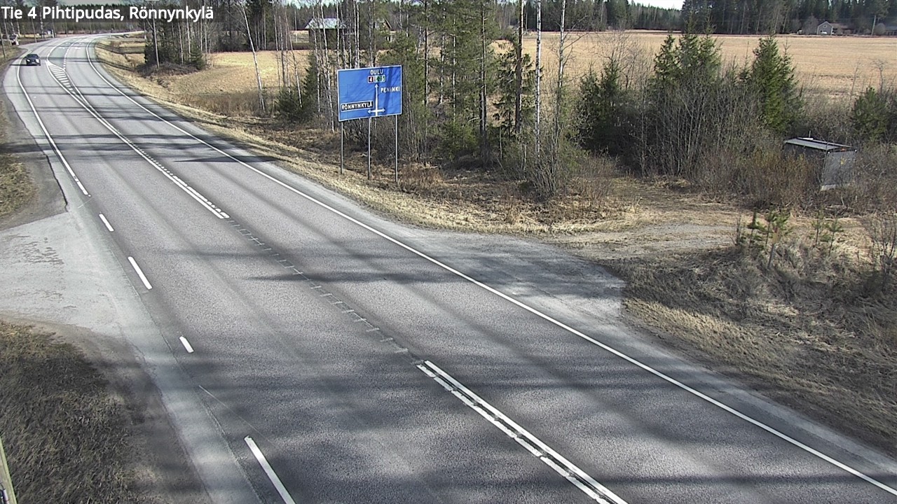 Kelikamerat Kuva Tie 4 Pihtipudas, Rönnynkylä, Pihtipudas, Keski-Suomi
