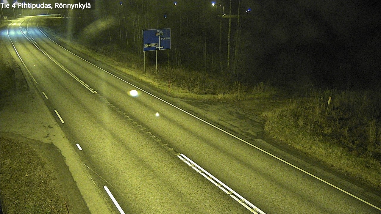 Kelikamerat Kuva Tie 4 Pihtipudas, Rönnynkylä, Pihtipudas, Keski-Suomi