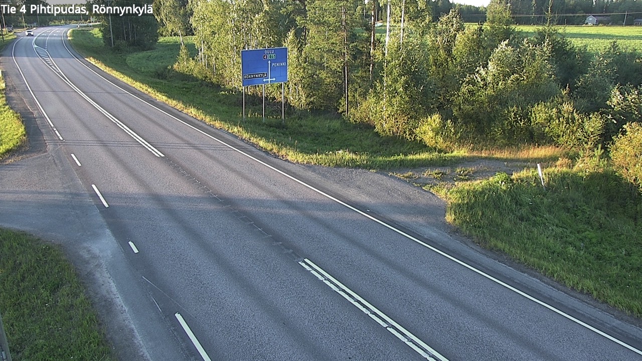 Kelikamerat Kuva Tie 4 Pihtipudas, Rönnynkylä, Pihtipudas, Keski-Suomi