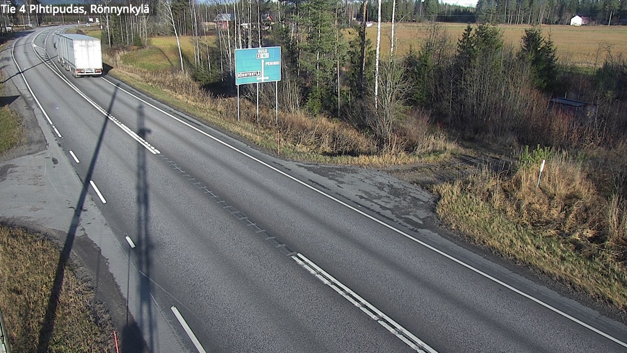 Kelikamerat Kuva Tie 4 Pihtipudas, Rönnynkylä, Pihtipudas, Keski-Suomi