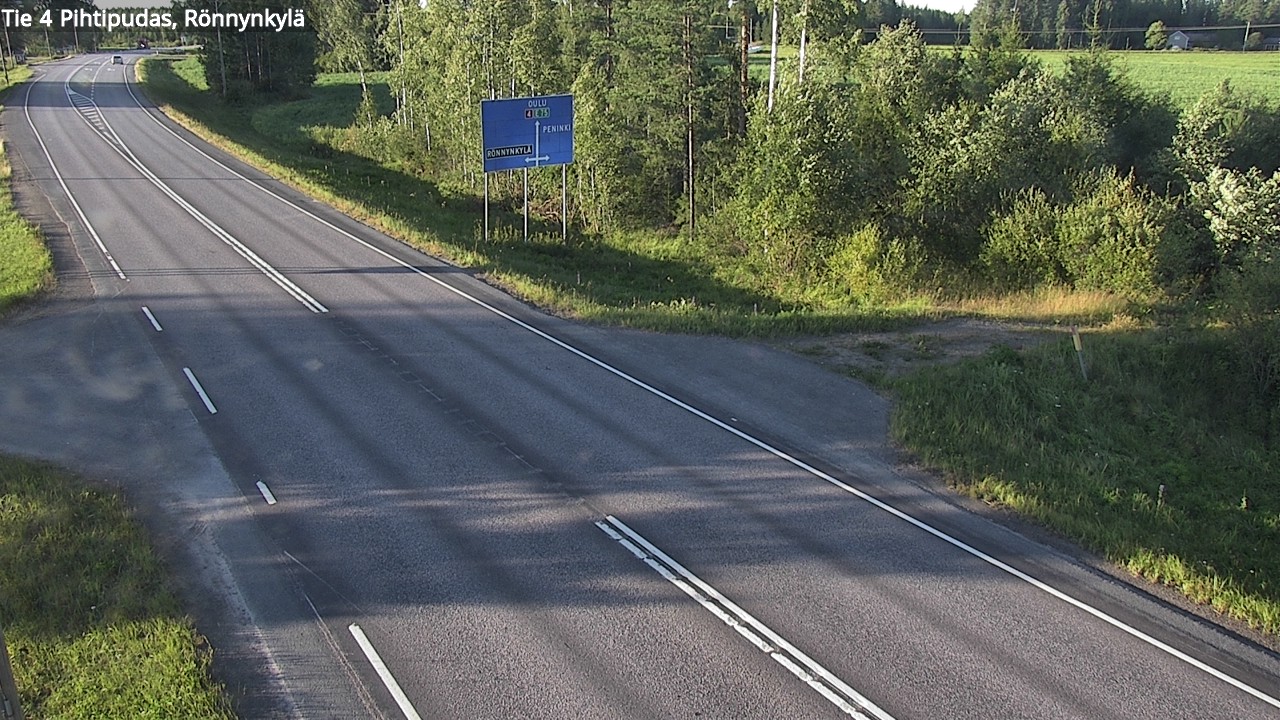 Kelikamerat Kuva Tie 4 Pihtipudas, Rönnynkylä, Pihtipudas, Keski-Suomi