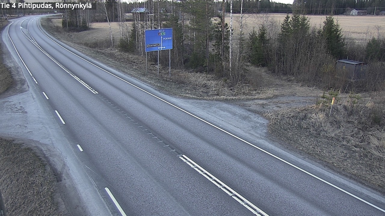 Kelikamerat Kuva Tie 4 Pihtipudas, Rönnynkylä, Pihtipudas, Keski-Suomi