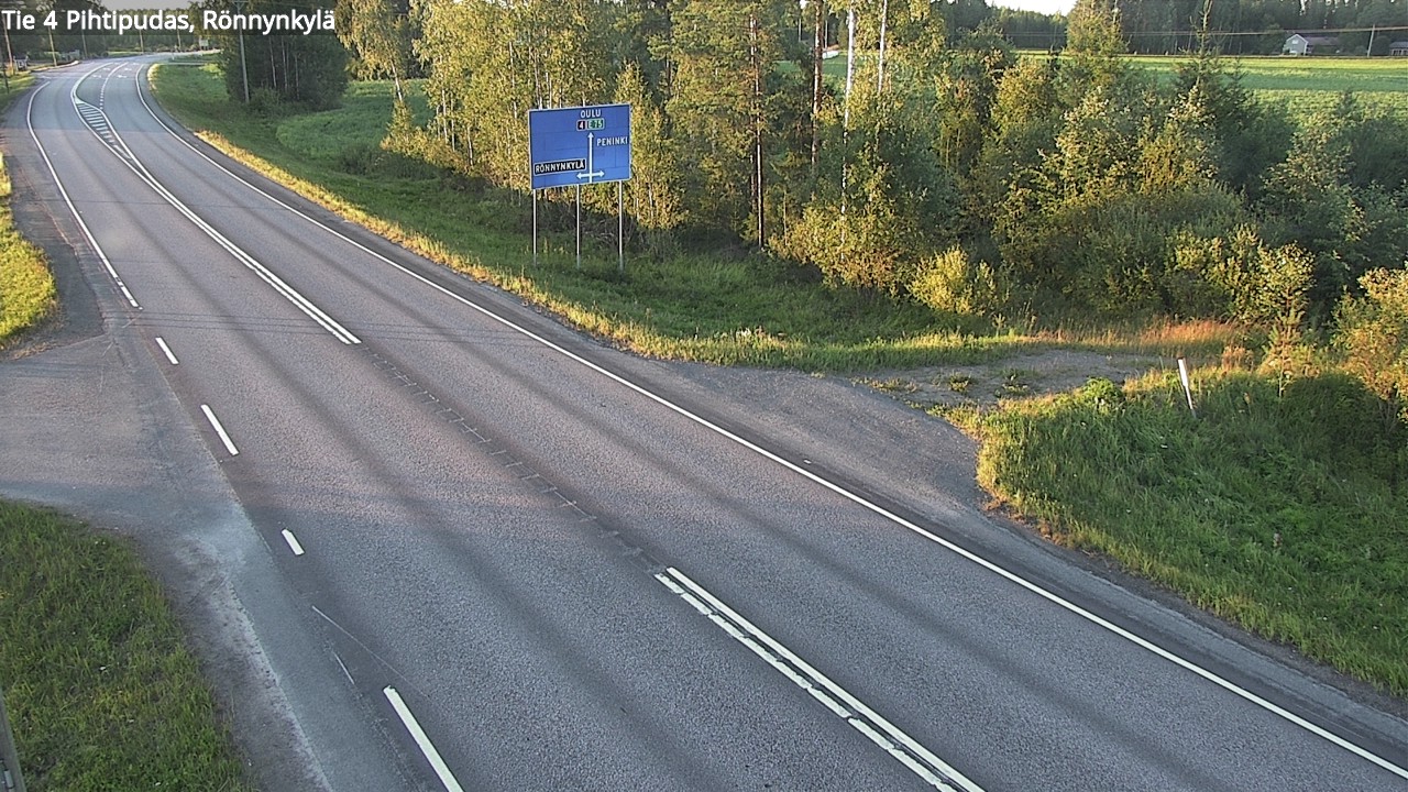 Kelikamerat Kuva Tie 4 Pihtipudas, Rönnynkylä, Pihtipudas, Keski-Suomi