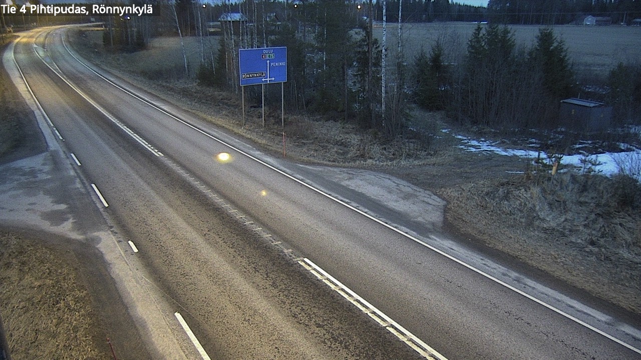 Kelikamerat Kuva Tie 4 Pihtipudas, Rönnynkylä, Pihtipudas, Keski-Suomi