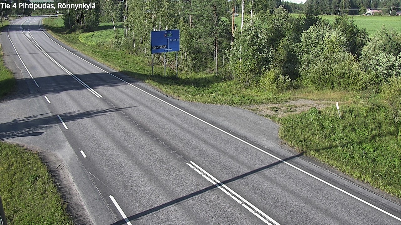 Kelikamerat Kuva Tie 4 Pihtipudas, Rönnynkylä, Pihtipudas, Keski-Suomi