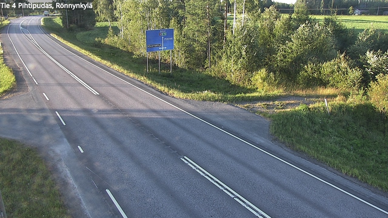 Kelikamerat Kuva Tie 4 Pihtipudas, Rönnynkylä, Pihtipudas, Keski-Suomi