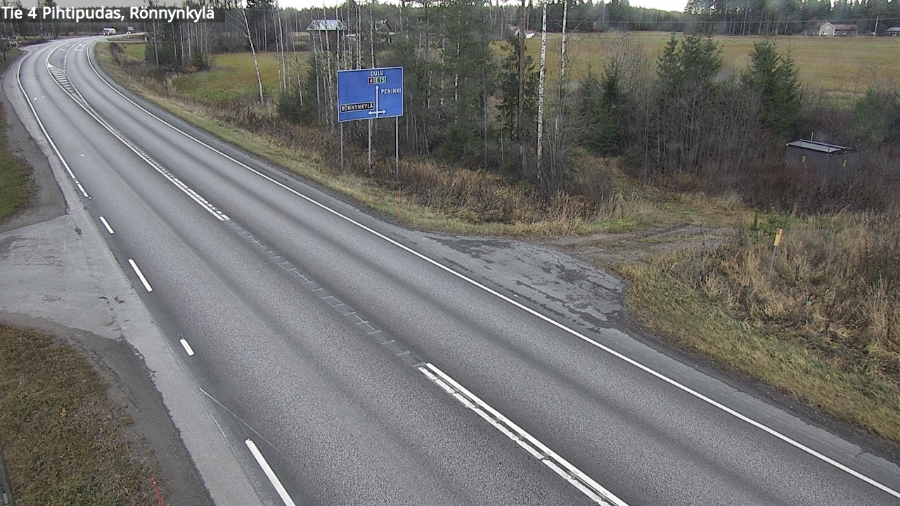 Kelikamerat Kuva Tie 4 Pihtipudas, Rönnynkylä, Pihtipudas, Keski-Suomi