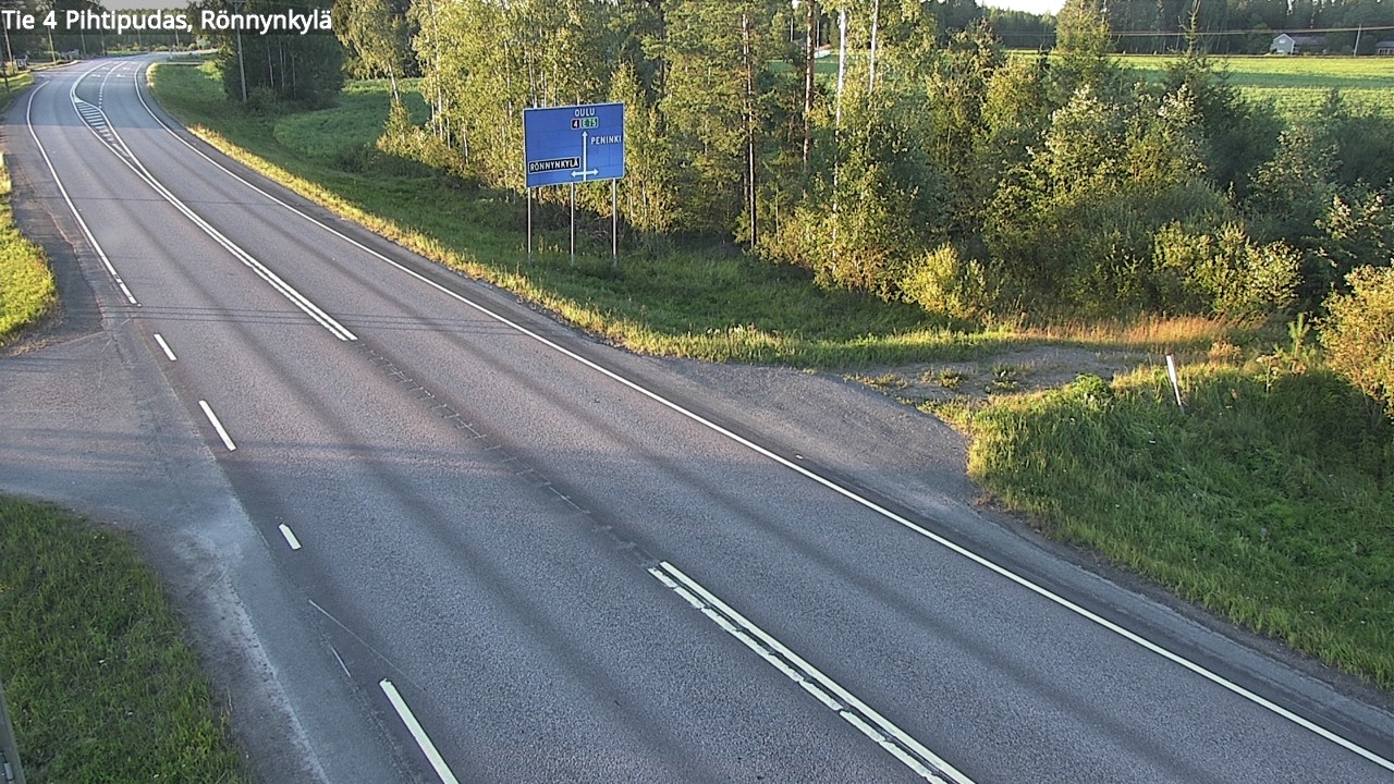 Kelikamerat Kuva Tie 4 Pihtipudas, Rönnynkylä, Pihtipudas, Keski-Suomi